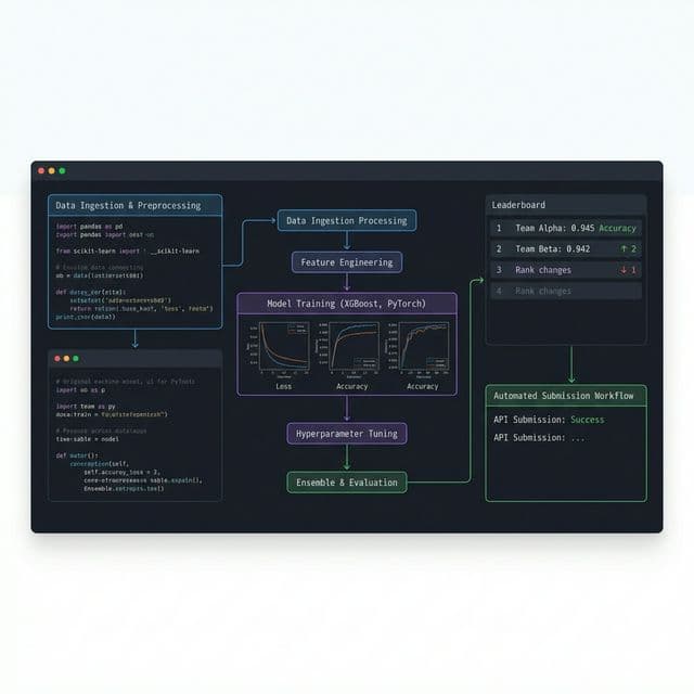 ML Competition Pipeline screenshot
